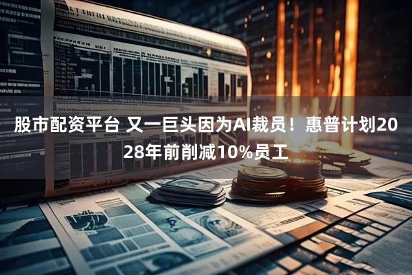 股市配资平台 又一巨头因为AI裁员!惠普计划2028年前削减10%员工